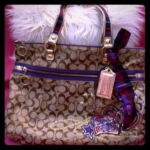 Coach purse hobo style